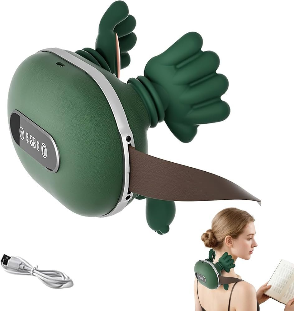 Rechargeable Neck and Shoulder Massager – 2000mAh Battery | USB Type-C Charging - Image 3